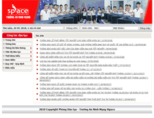 Tablet Screenshot of daotao.ispace.edu.vn